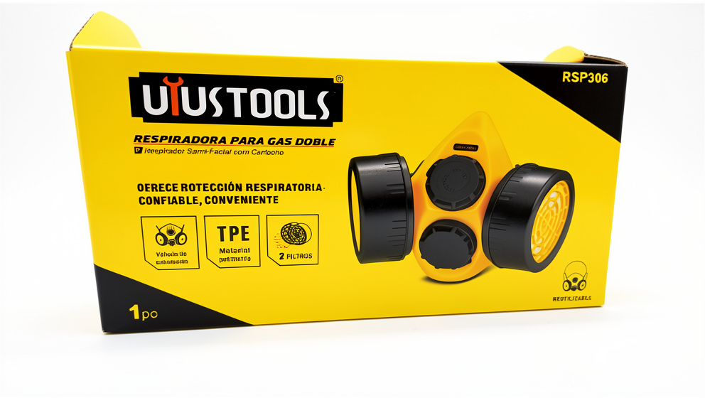 RESPIRADORA PARA GAS DOBLE  RSP306
