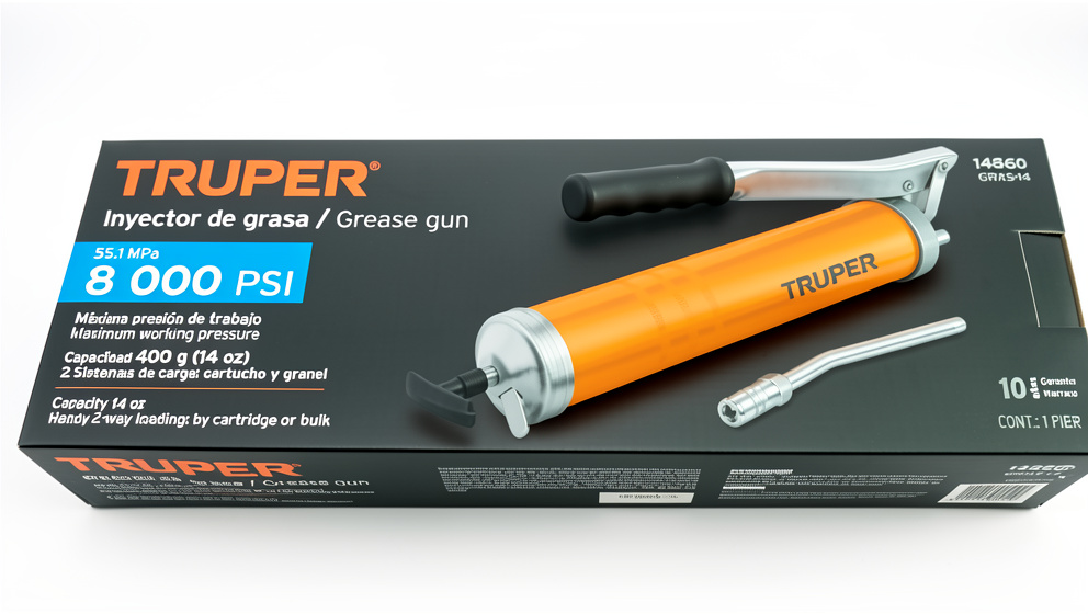 INYECTOR DE GRASA 8000 PSI TRUPPER  - 14860