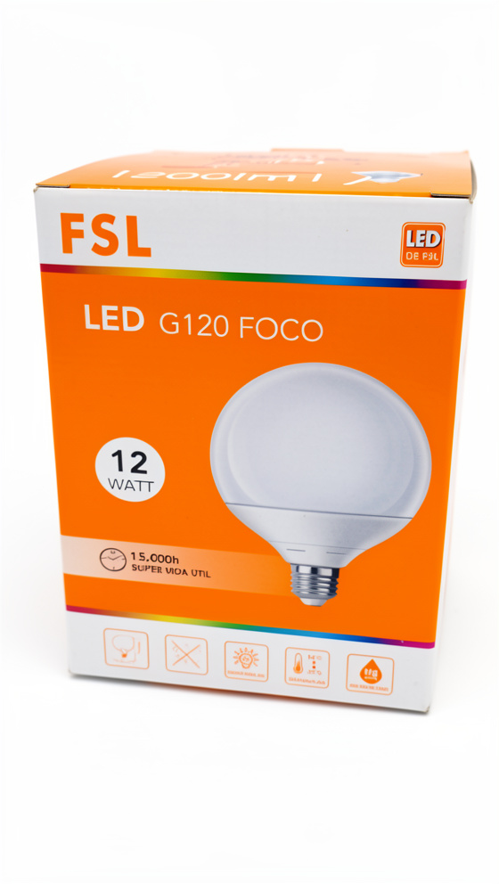 FOCO LED BOLA 12 W  G120 FSL