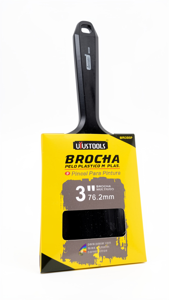 BROCHA PELO PLASTICO M/PLAS  3" UYUSTOOLS