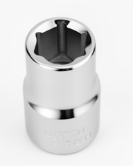 DADO CROMADO MILIMETRICO  BRILLANTE 24 MM UYUSTOOLS