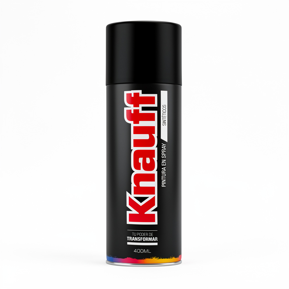 PINTURA SPRAY NEGRO MATE#12 KANAUFF