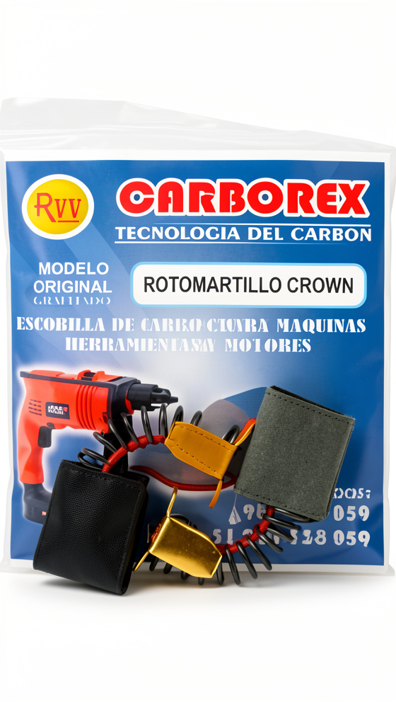 CARBON PARA ROTOMARTILLO CROWN