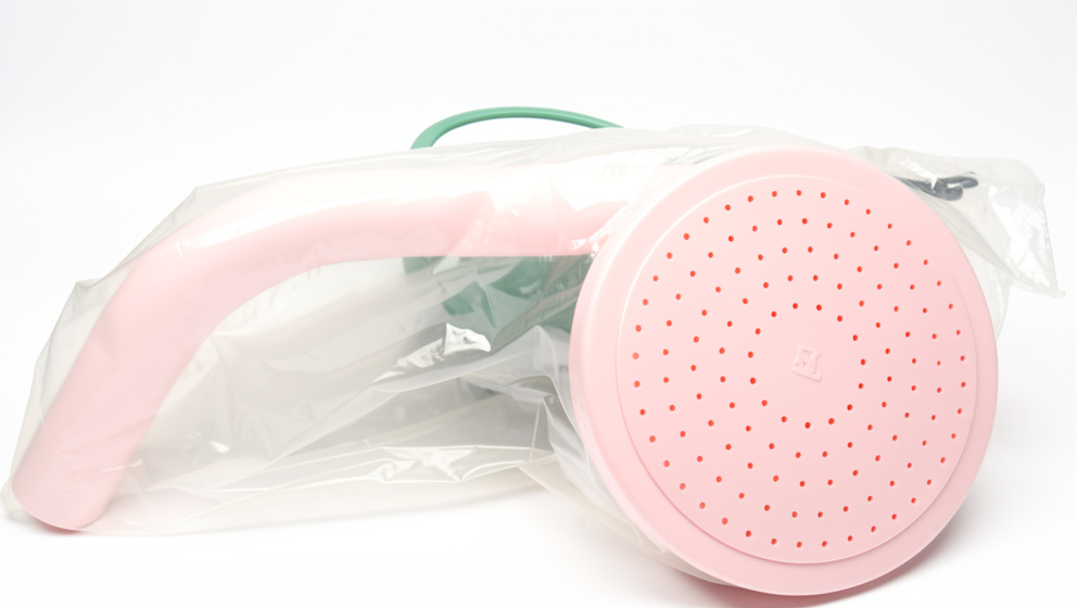 CABEZA DE DUCHA Y BRAXO PVC COLORES