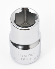 DADO CROMADO BRILLANTE 28 MM UYUSTOOLS DAV 28U