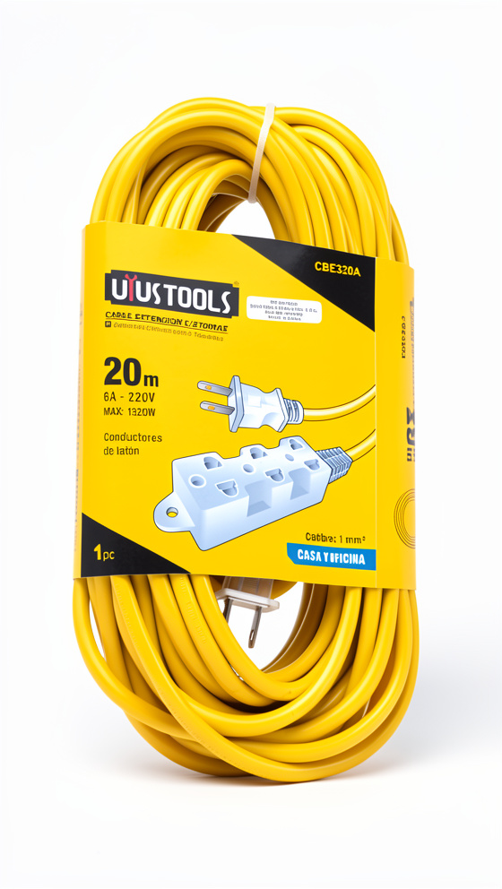 CABLE EXTENSION C/3 TOMAS 20MTS UYUSTOOLS CBE320A