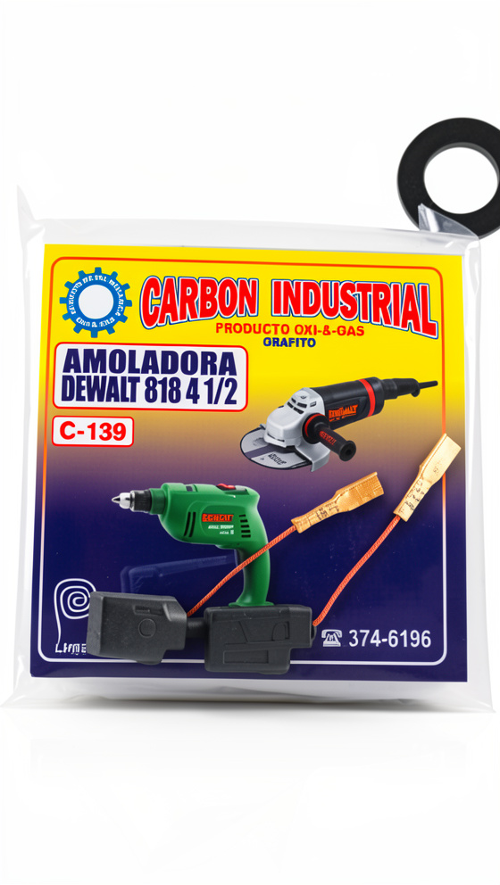 CARBON PARA AMOLADORA DEWALT 818 41/2