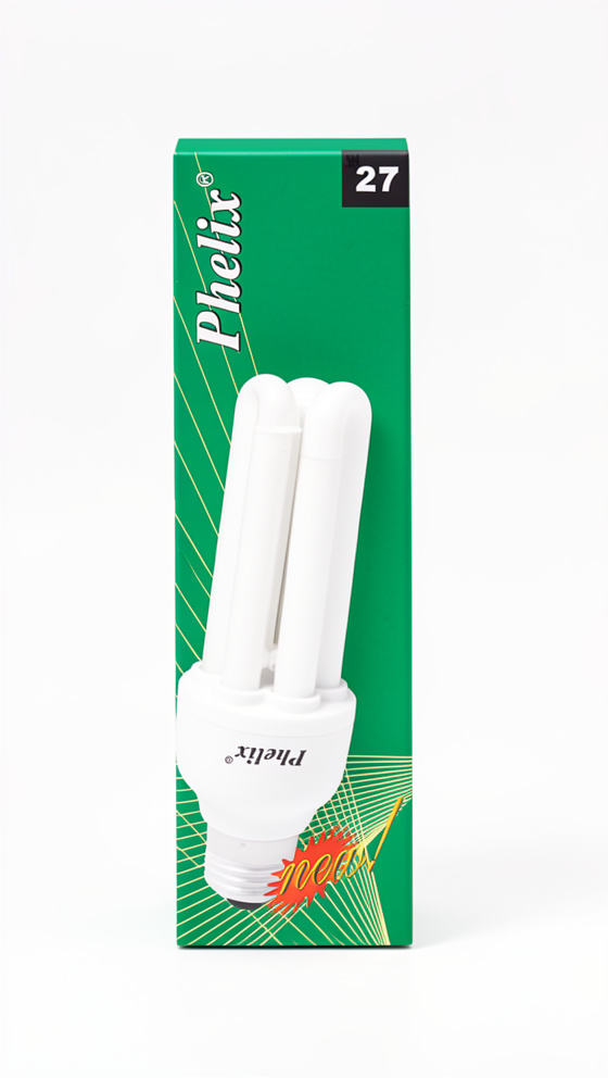 FOCO AHORRADOR 3 UÑAS 25 W PHELIX