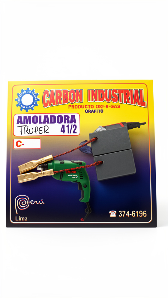 CARBON PARA AMOLADORA TRUPPER 4 1/2