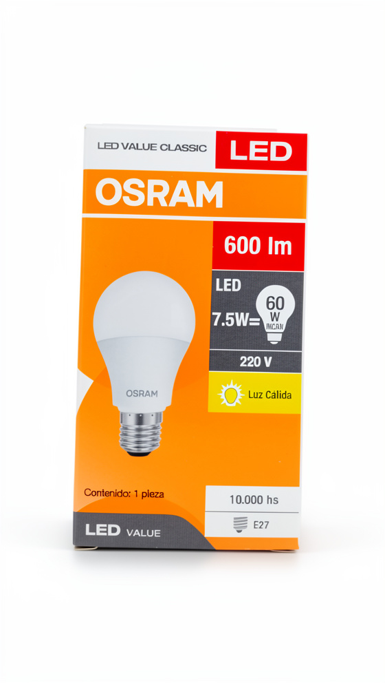FOCO OSRAM 7.5 W LUZ CALIDA