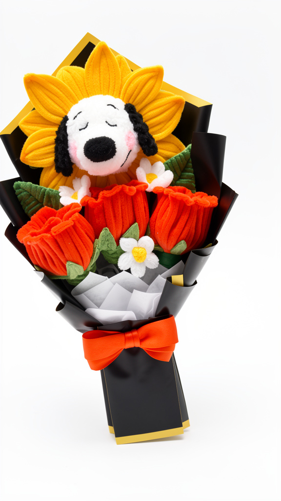 Ramo girasol Snoopy