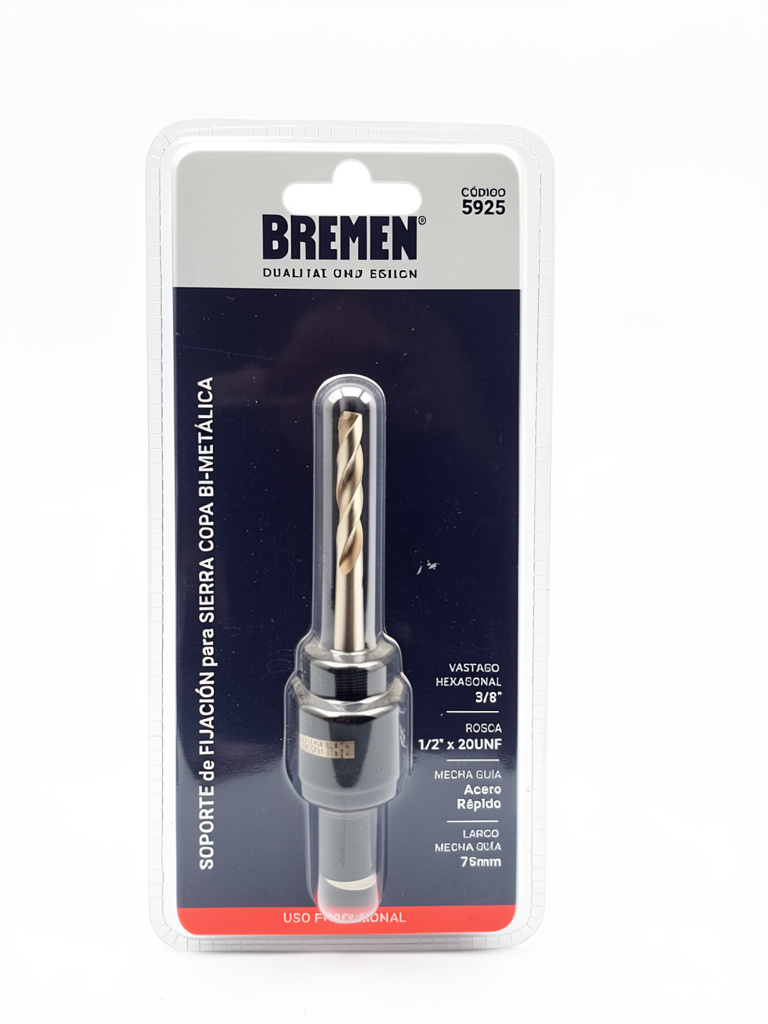 Soporte de fijación para Sierra copa bi metálica BREMEN 5925