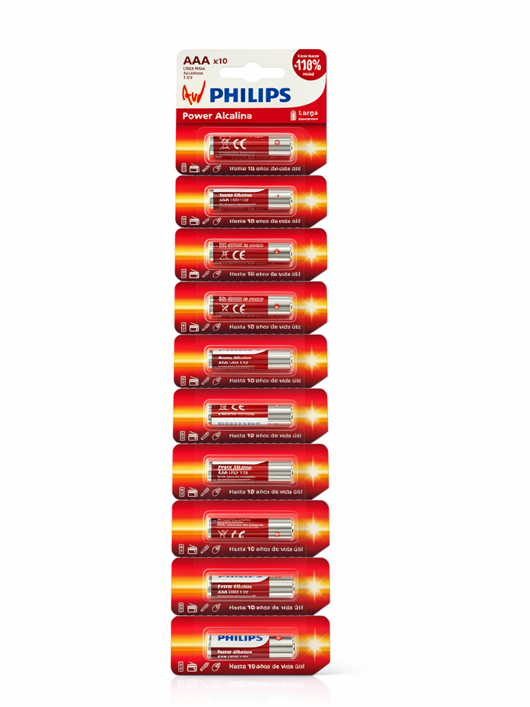 Pila Philips AAA power alcaline 15004 audioinsumos