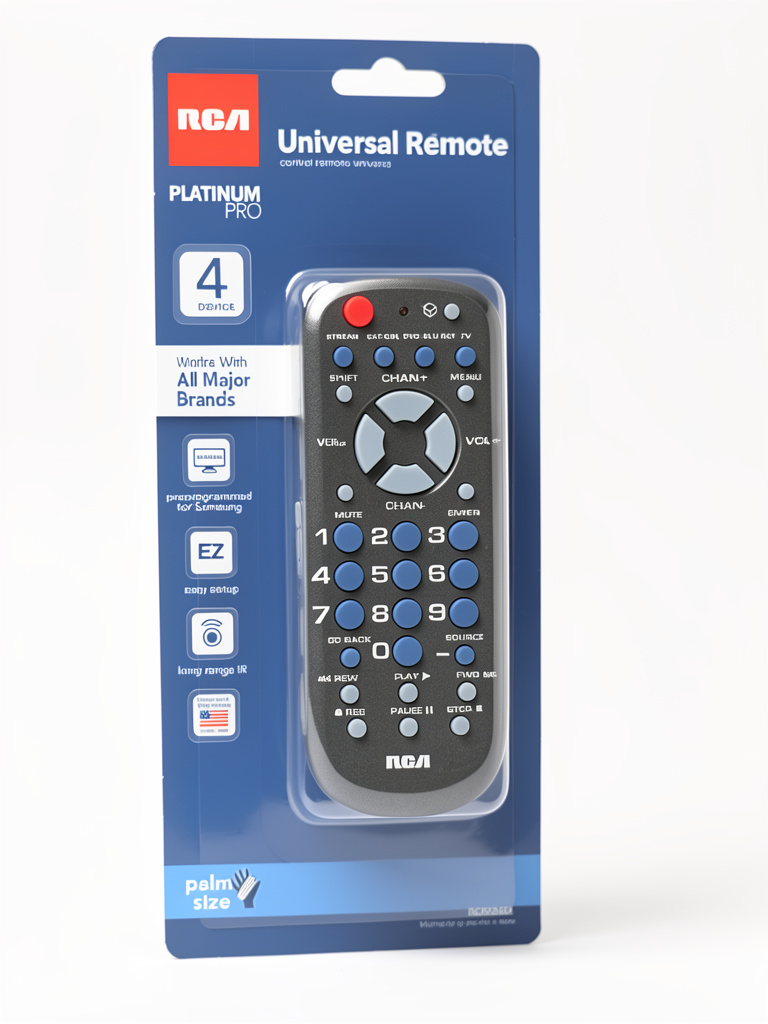 CONTROL REMOTO UNIVERSAL PLATINUM PRO ( AV12321 )