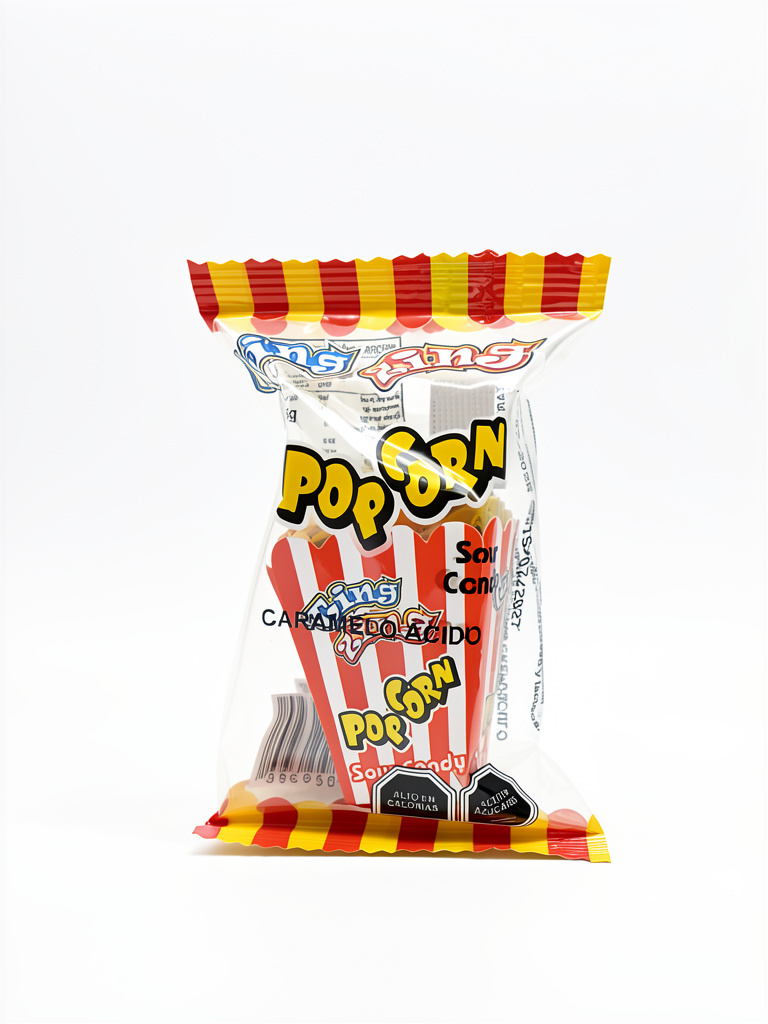 Pop corn ácido