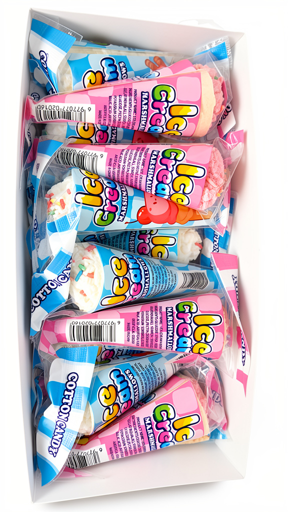 Ice cream mashmallows