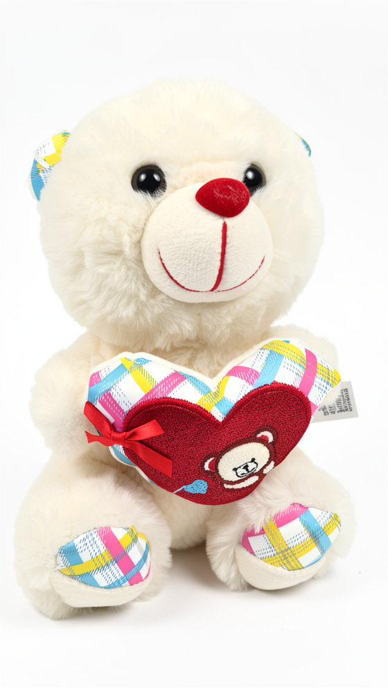 Oso con corazón 24cm