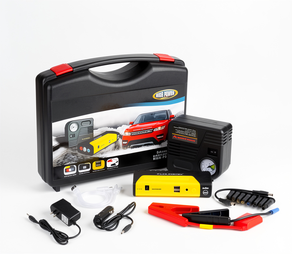 INICIADOR DE CARRO CON COMPRESOR