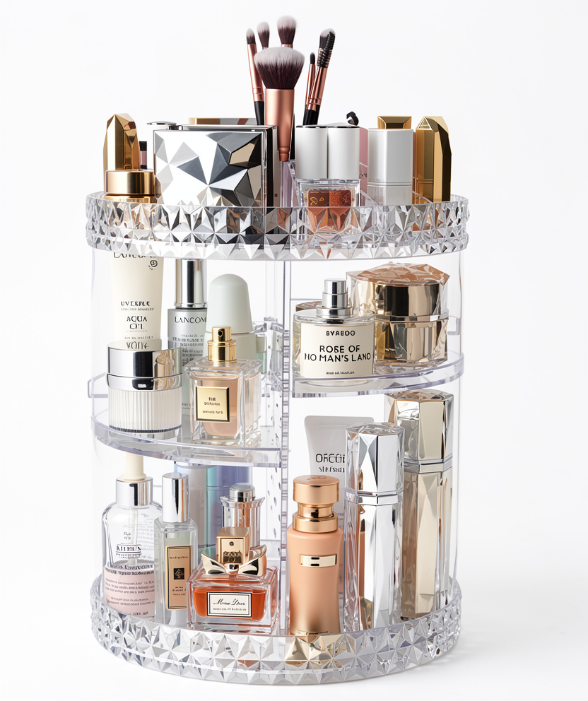Organizador maquillaje giratorio
