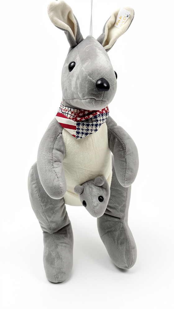 Kanguro gris 41 cm