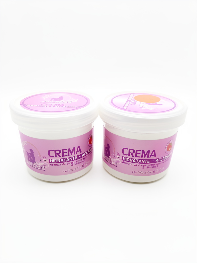 Crema hidratante  aclaradora