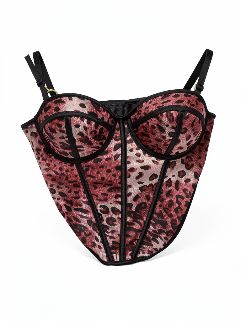 Corset animal print