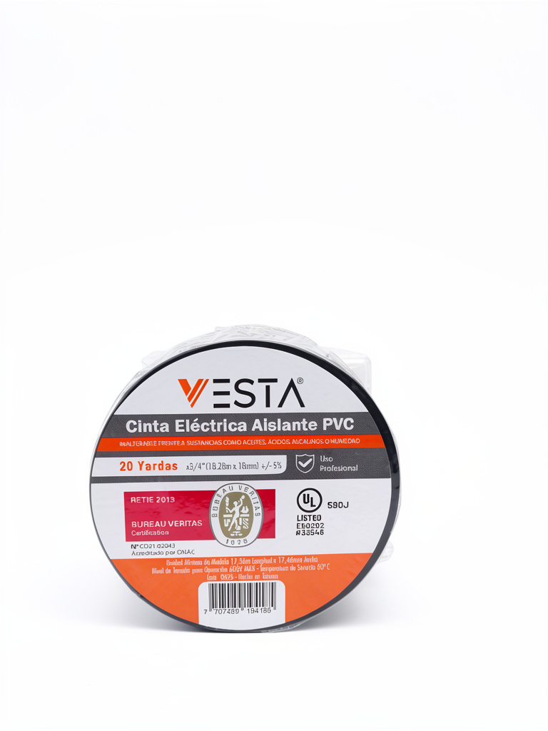 Rollo de cinta aislante