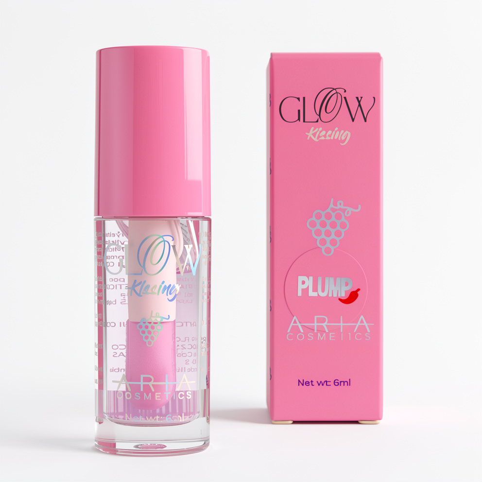 Glow Kissing Plump Aria Cosmetic  Lip Gloss