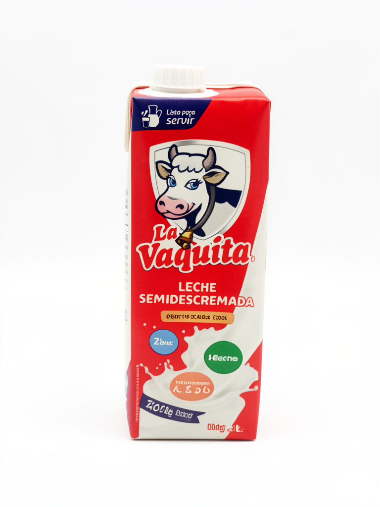 Leche semidescremada