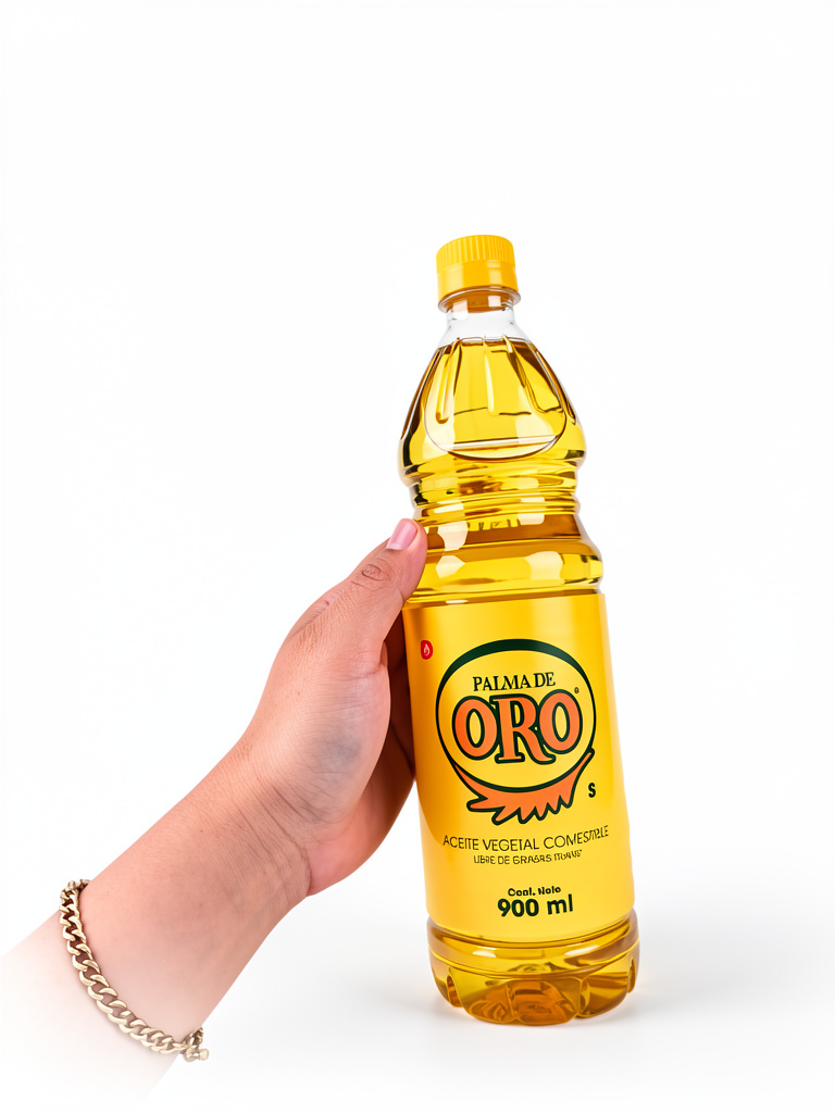 Aceite palma de oro botella