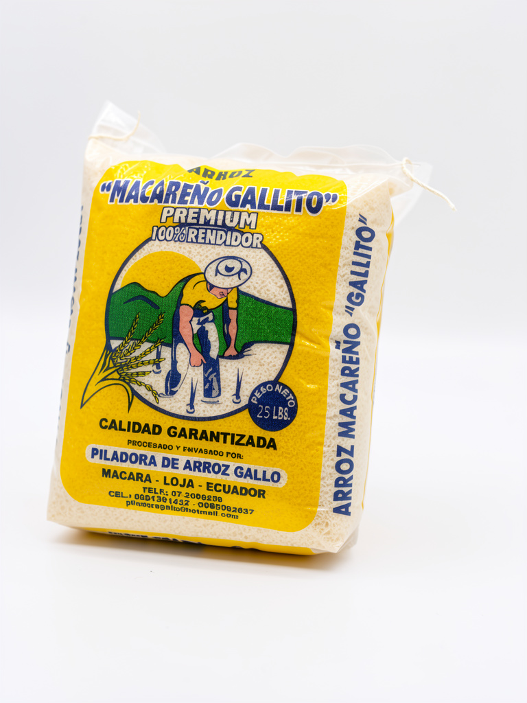 Arroz macareño amarillo