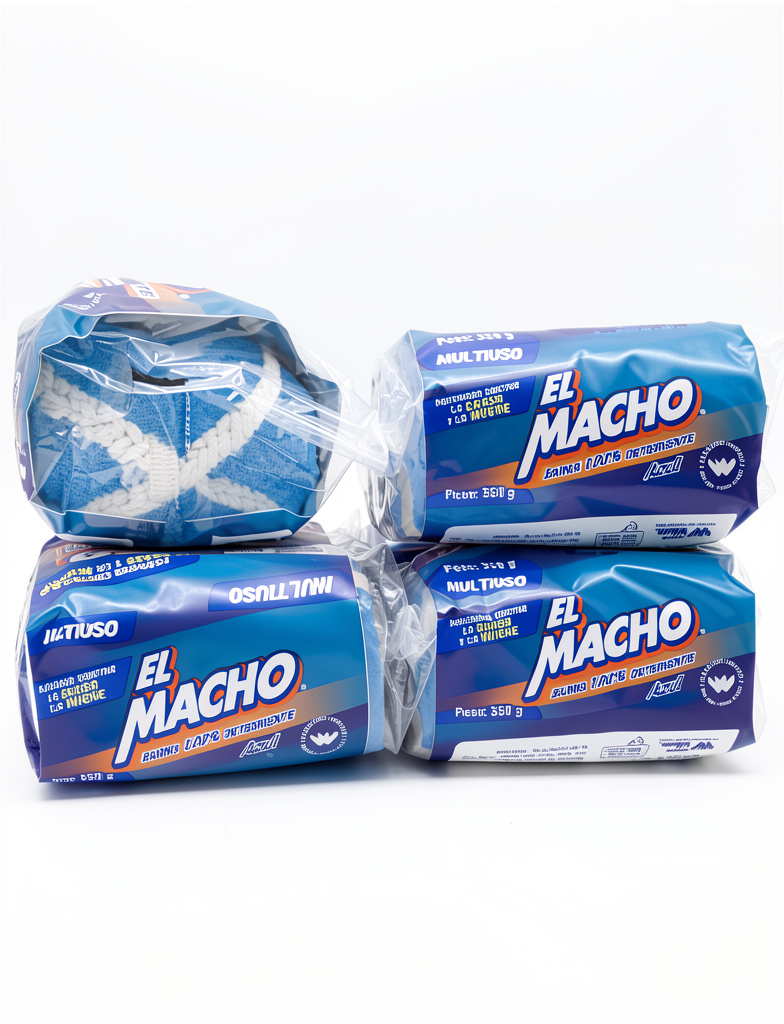 Jabon macho azul