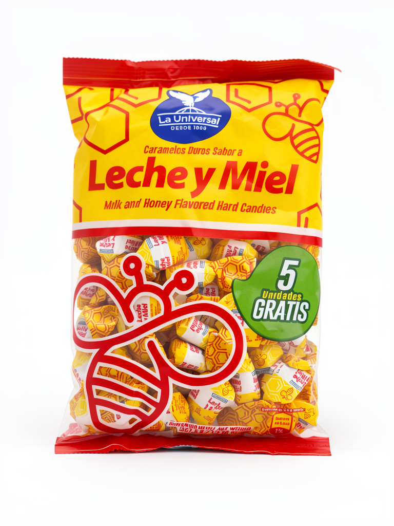 Caramelo leche miel