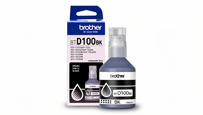 Tinta Brother Negro BT-D100BK