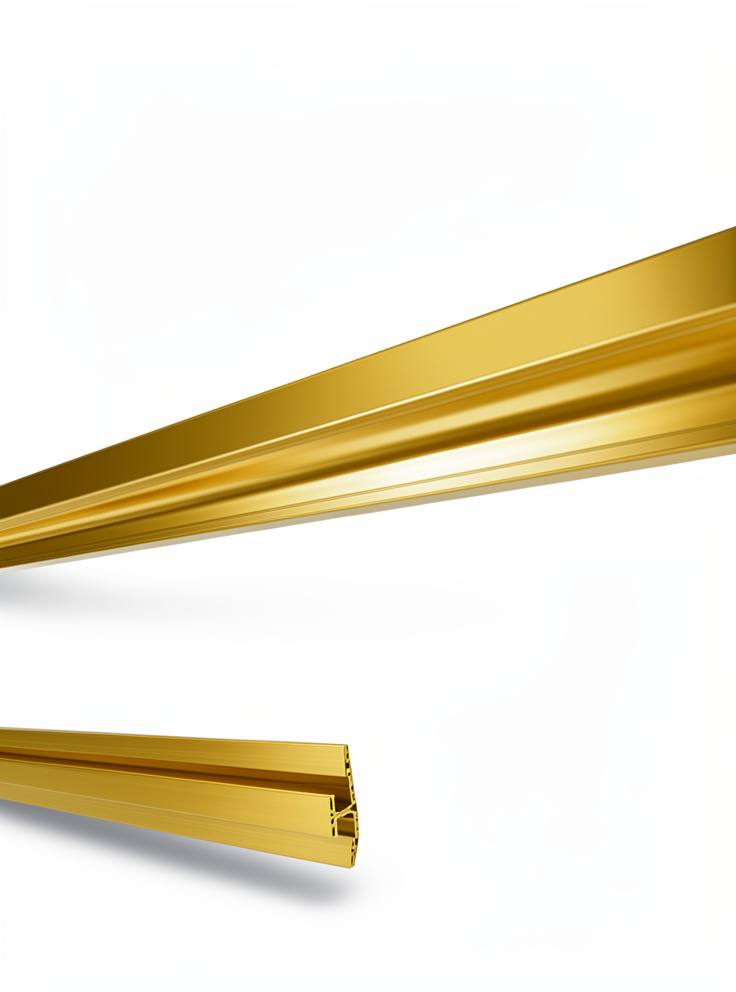 PERFIL H DORADO