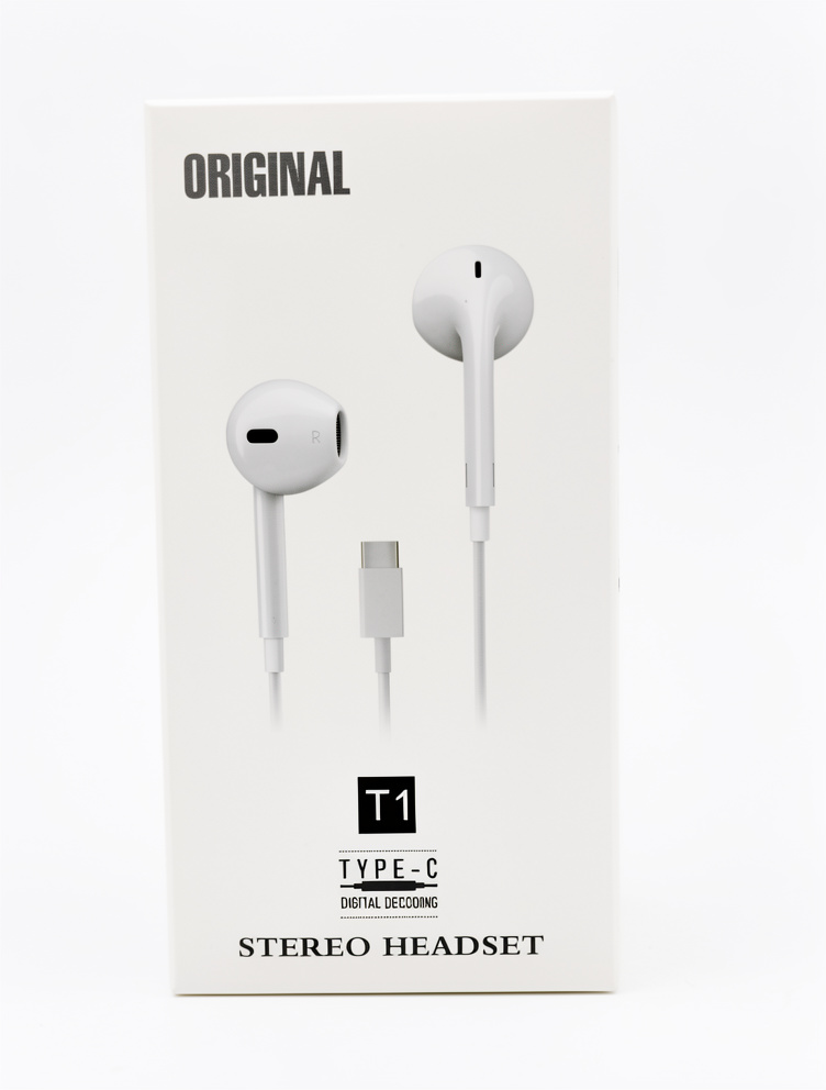 audifonos tipo c blanco