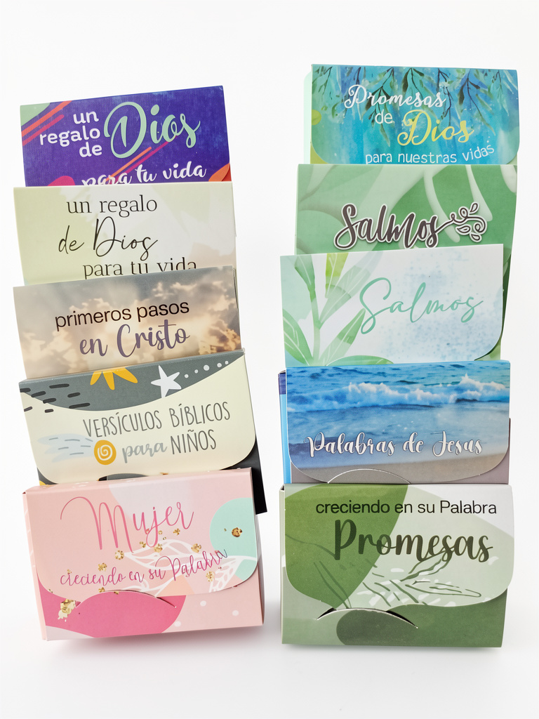 Cajitas con versículos