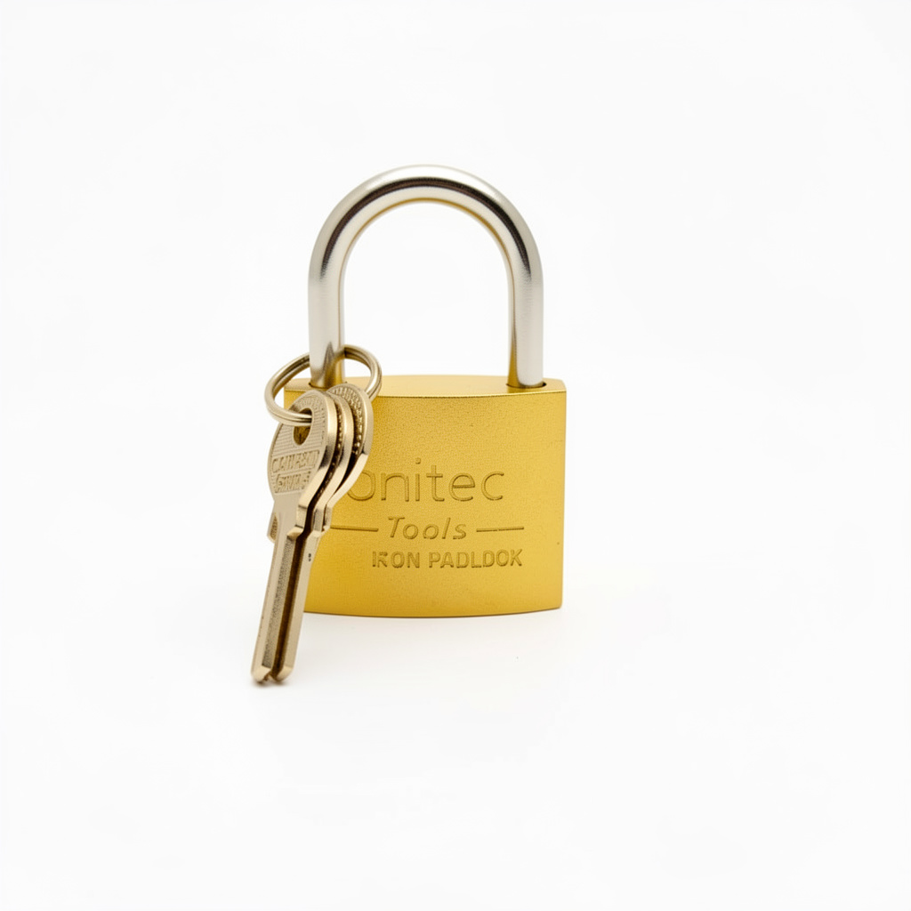 Candado Dorado 40mm Unitec