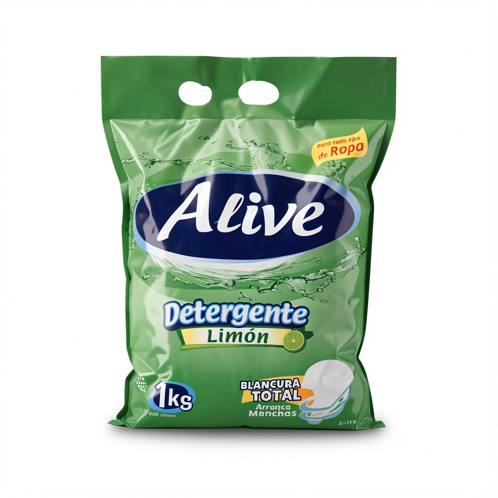 JABON EN POLVO ALIVE  1KG