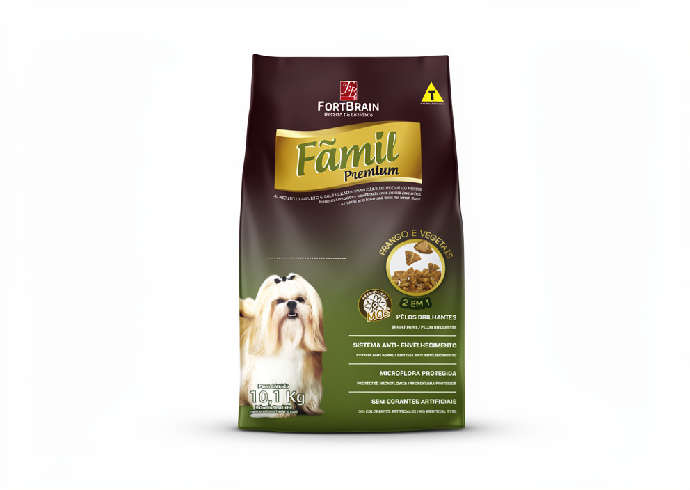 Fãmil - Adultos - Raças Pequenas - Frango e Vegetais