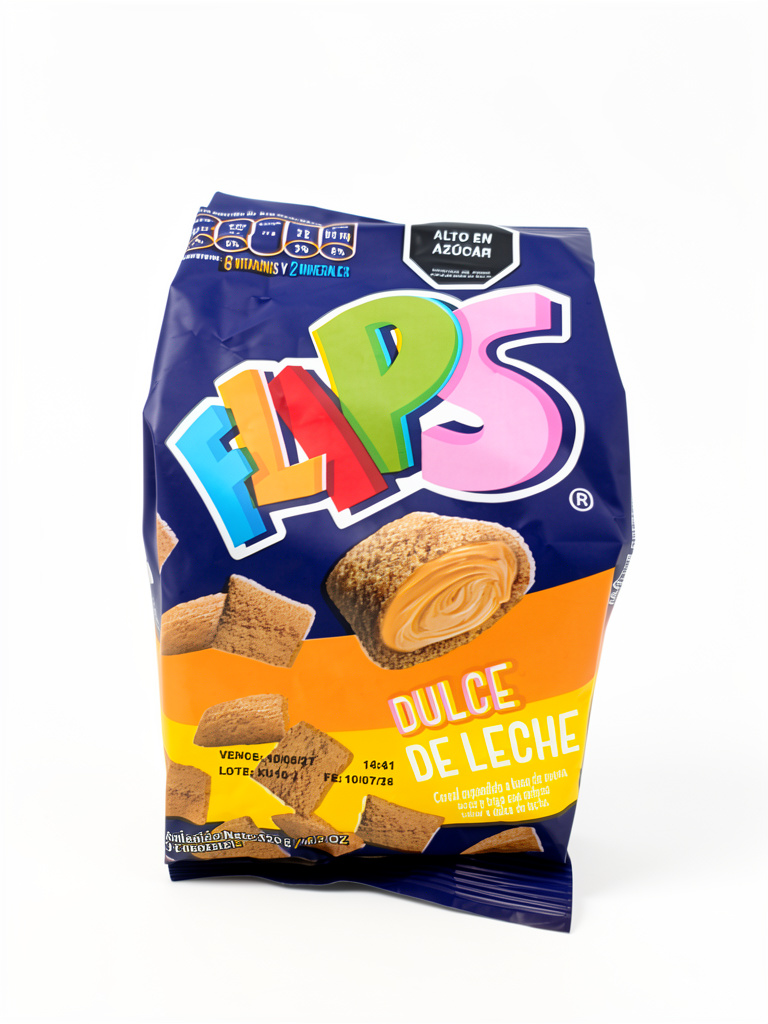 FLIPS DULCE DE LECHE 120GR