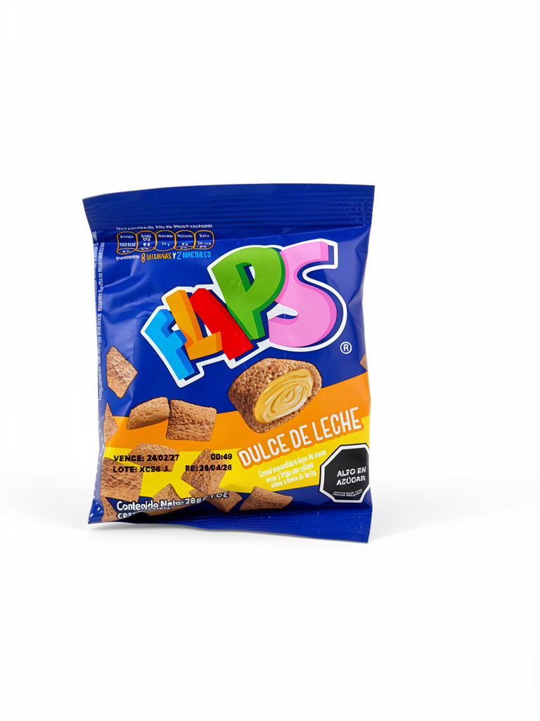 FLIPS DULCE DE LECHE 28GR