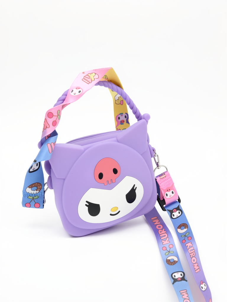 BOLSO KUROMI GOMA R:MORADO