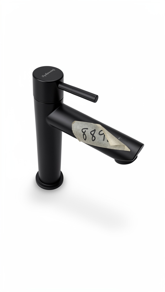 LLAVE LAVAMANOS NEGRA