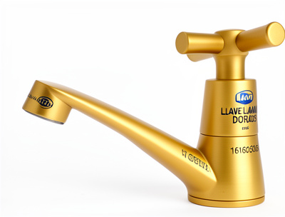 LLAVE LAVAMANOS DORADA 16160306
