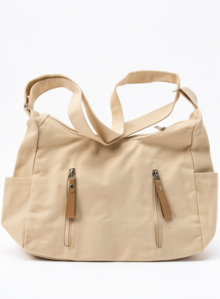 Cartera color crema
