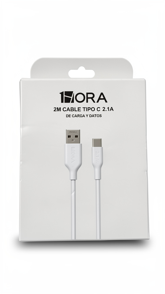 cable de 2 metros marca 1hora