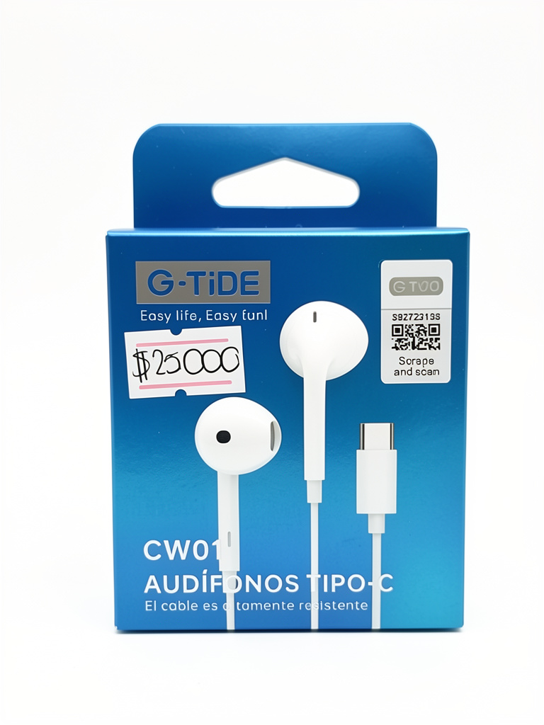 AUDIFONOS TIPO C CW01
