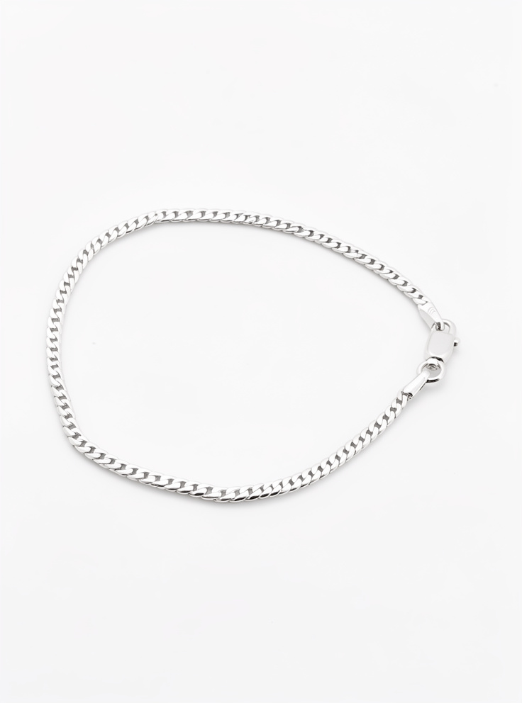 Pulsera de plata-20 CM-Plata-P-01