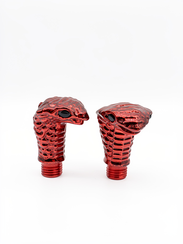 Tapa Válvula Cobras Roja